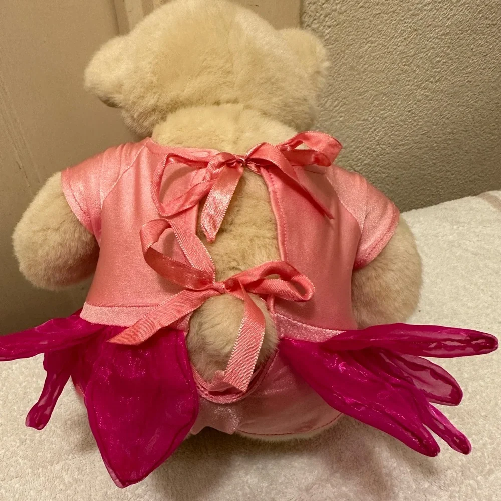 Build a Bear 14” Cream Teddy Bear Plush Toy